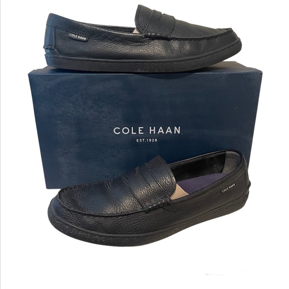 COLE HAAN Men's Nantucket Slip-On Penny Loafers Pre owned - Picture 1 of 7